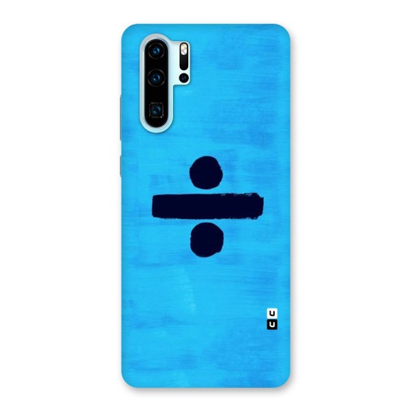 Math And Blue Back Case for Huawei P30 Pro