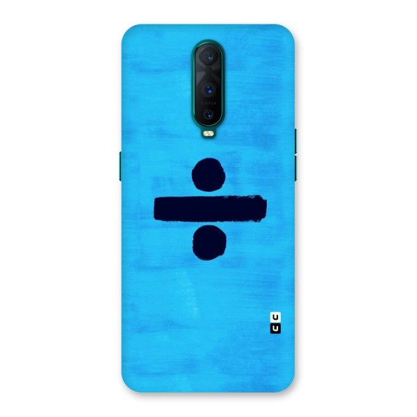 Math And Blue Back Case for Oppo R17 Pro