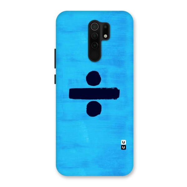 Math And Blue Back Case for Redmi 9 Prime