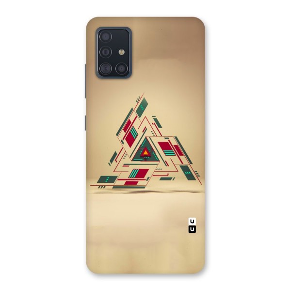 Maze Triangle Back Case for Galaxy A51