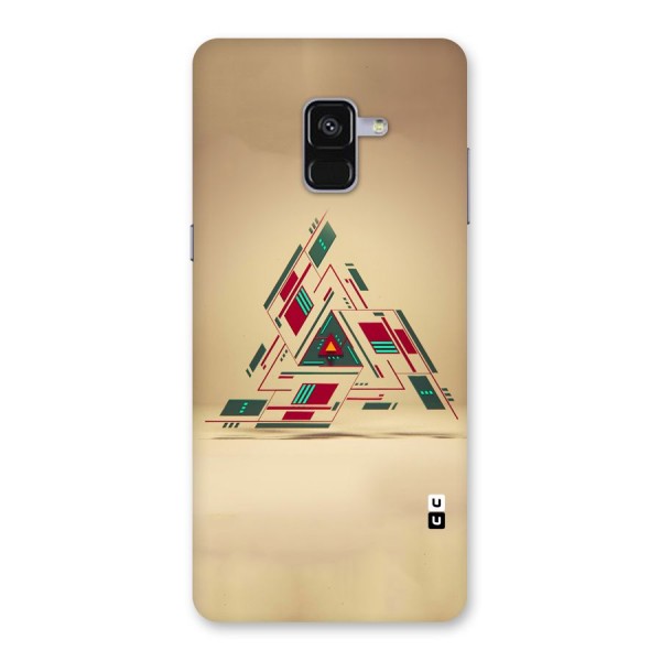 Maze Triangle Back Case for Galaxy A8 Plus