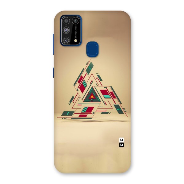 Maze Triangle Back Case for Galaxy M31