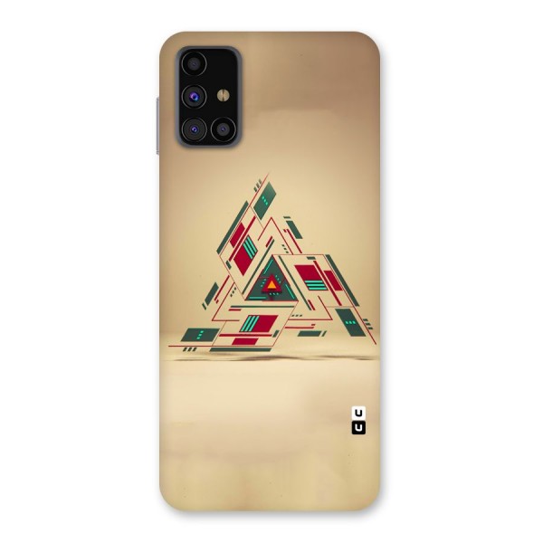 Maze Triangle Back Case for Galaxy M31s