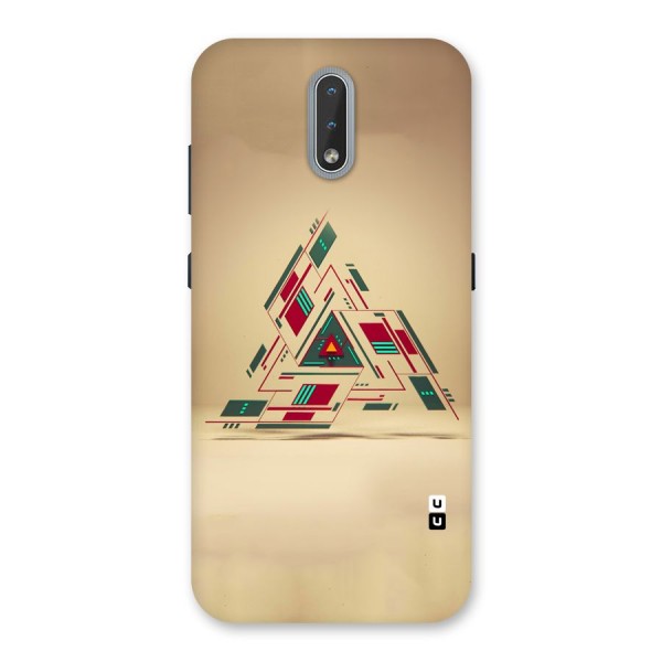 Maze Triangle Back Case for Nokia 2.3