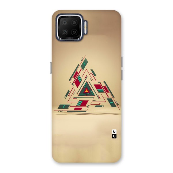 Maze Triangle Back Case for Oppo F17