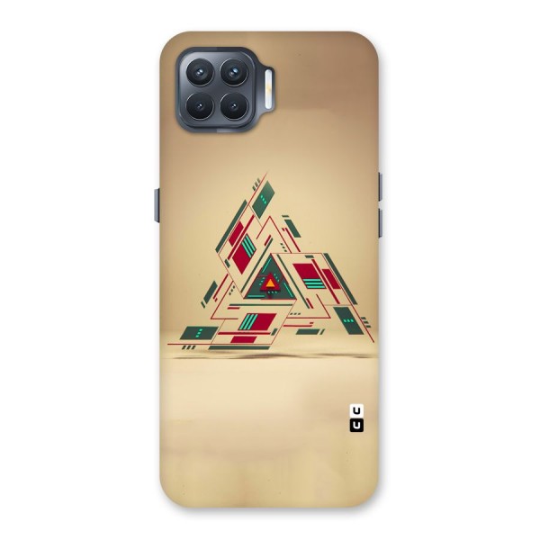 Maze Triangle Back Case for Oppo F17 Pro