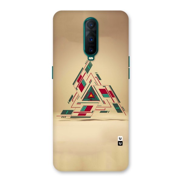 Maze Triangle Back Case for Oppo R17 Pro