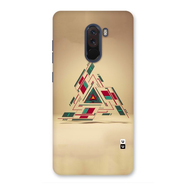 Maze Triangle Back Case for Poco F1