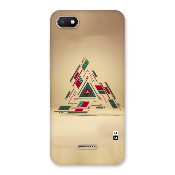 Maze Triangle Back Case for Redmi 6A