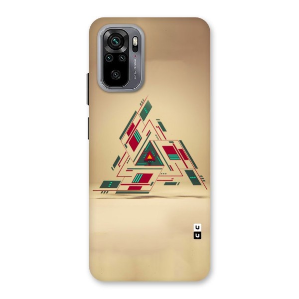 Maze Triangle Back Case for Redmi Note 10