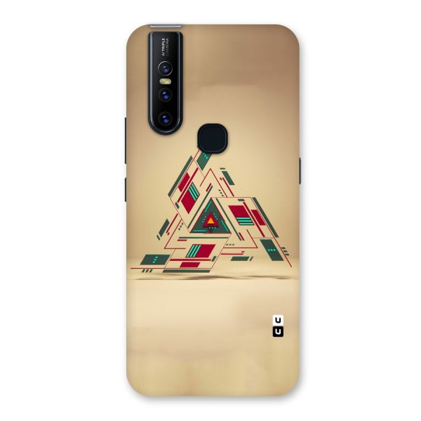 Maze Triangle Back Case for Vivo V15