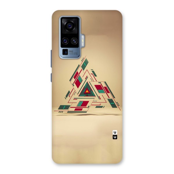 Maze Triangle Back Case for Vivo X50 Pro