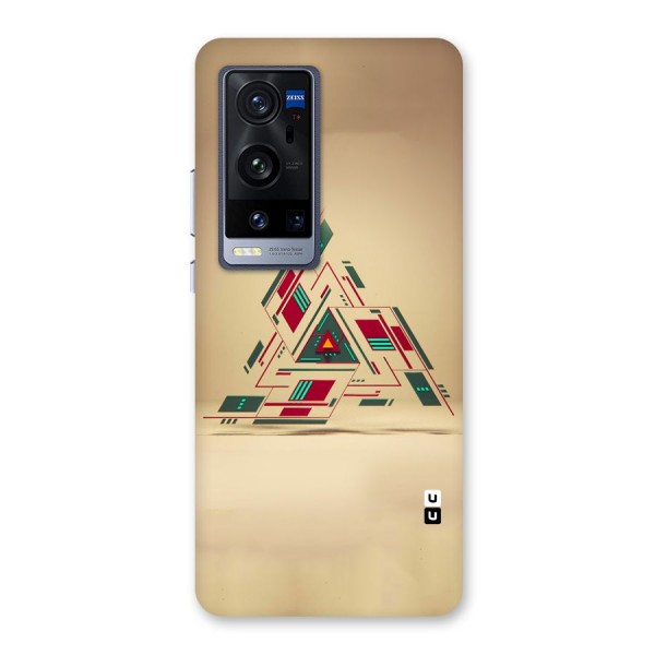 Maze Triangle Back Case for Vivo X60 Pro Plus