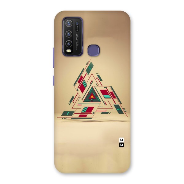 Maze Triangle Back Case for Vivo Y30