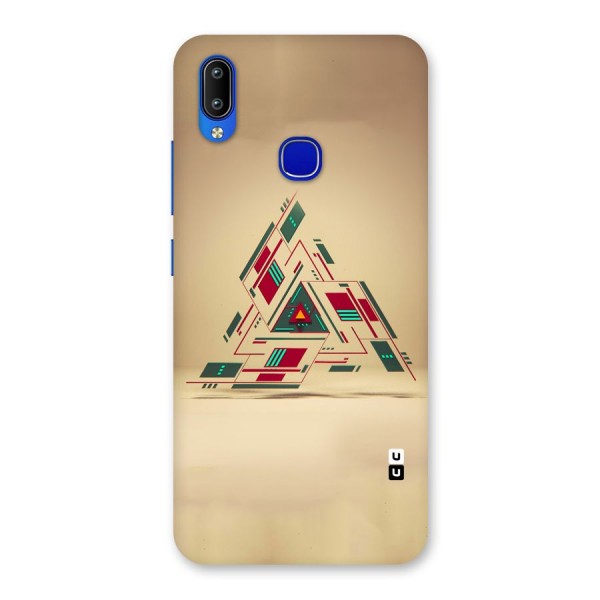 Maze Triangle Back Case for Vivo Y91