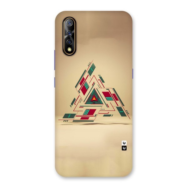 Maze Triangle Back Case for Vivo Z1x