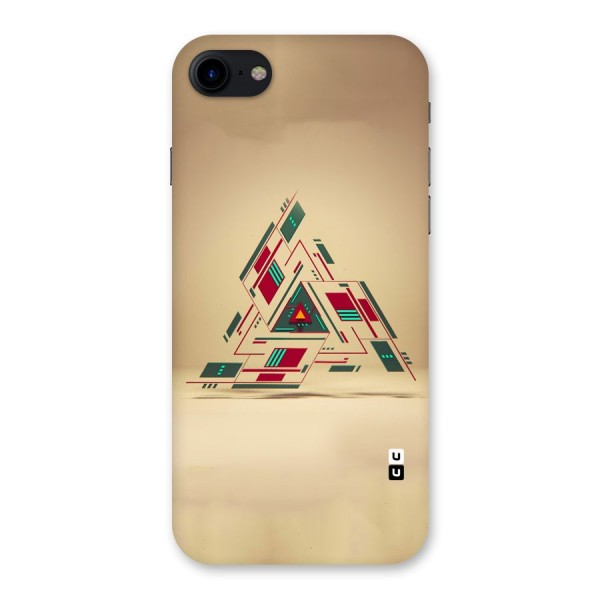 Maze Triangle Back Case for iPhone SE 2020