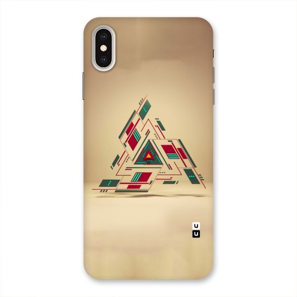 Maze Triangle Back Case for iPhone XS Max