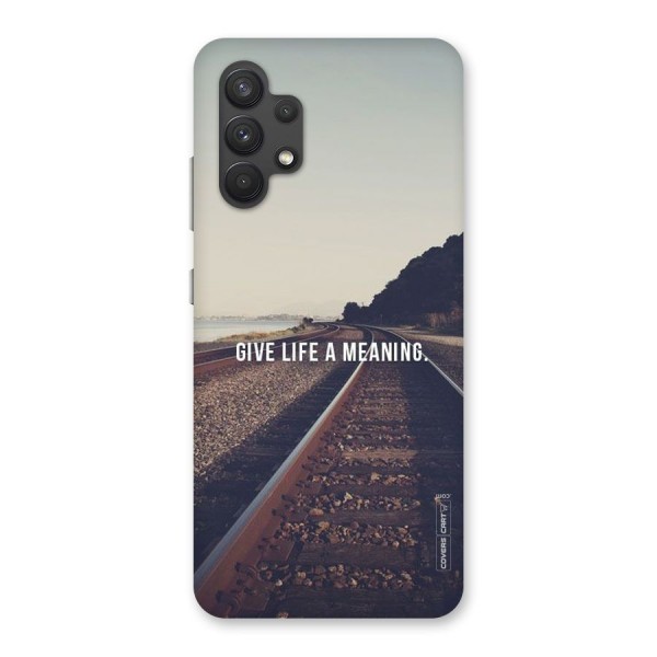 Meaning To Life Back Case for Galaxy A32