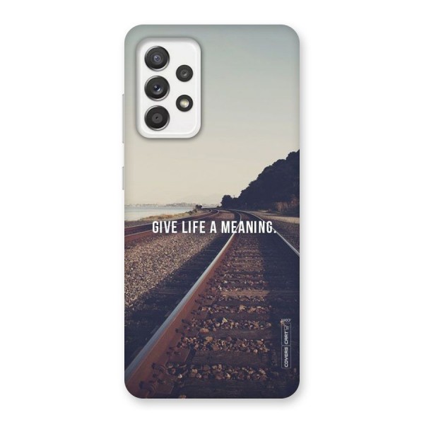 Meaning To Life Back Case for Galaxy A52