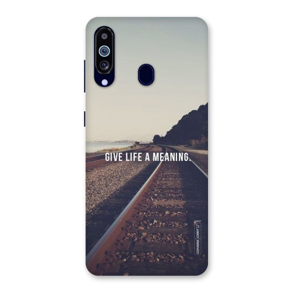 Meaning To Life Back Case for Galaxy A60