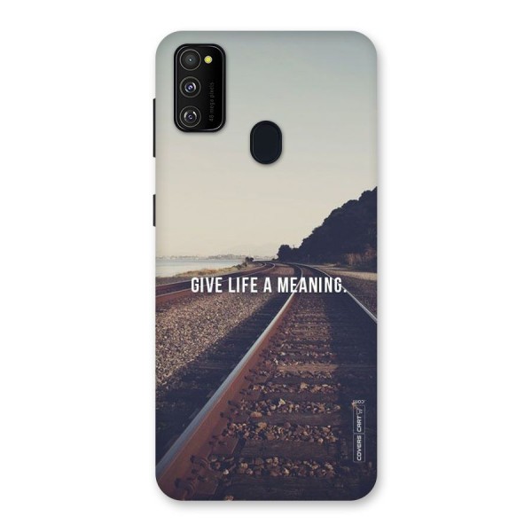 Meaning To Life Back Case for Galaxy M21