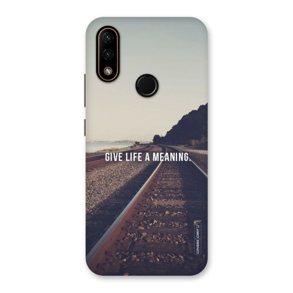 Meaning To Life Back Case for Lenovo A6 Note