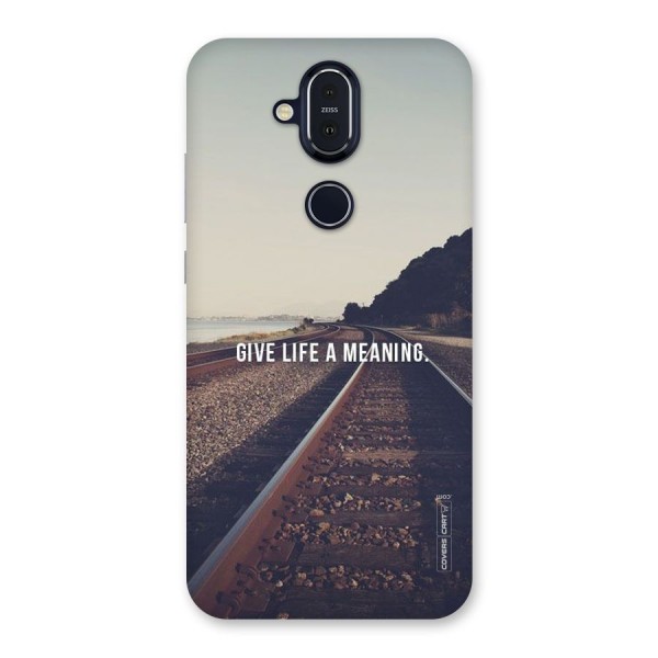 Meaning To Life Back Case for Nokia 8.1