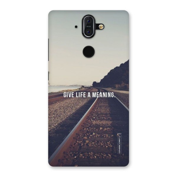 Meaning To Life Back Case for Nokia 8 Sirocco