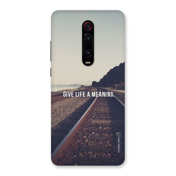 Meaning To Life Back Case for Redmi K20 Pro