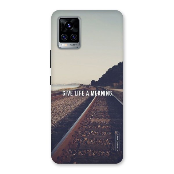 Meaning To Life Back Case for Vivo V20 Pro