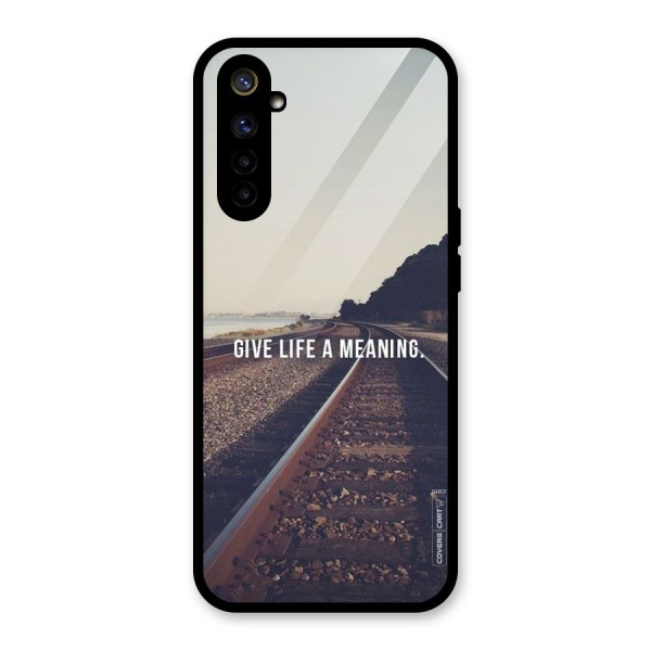 Meaning To Life Glass Back Case for Realme 6