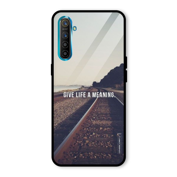 Meaning To Life Glass Back Case for Realme XT