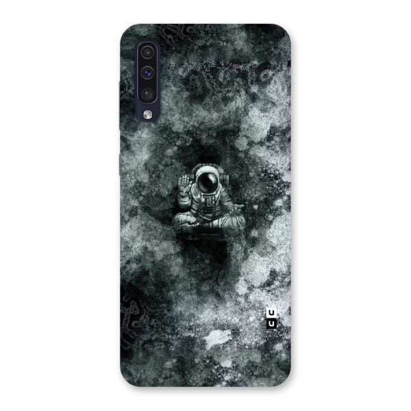 Meditating Spaceman Back Case for Galaxy A50