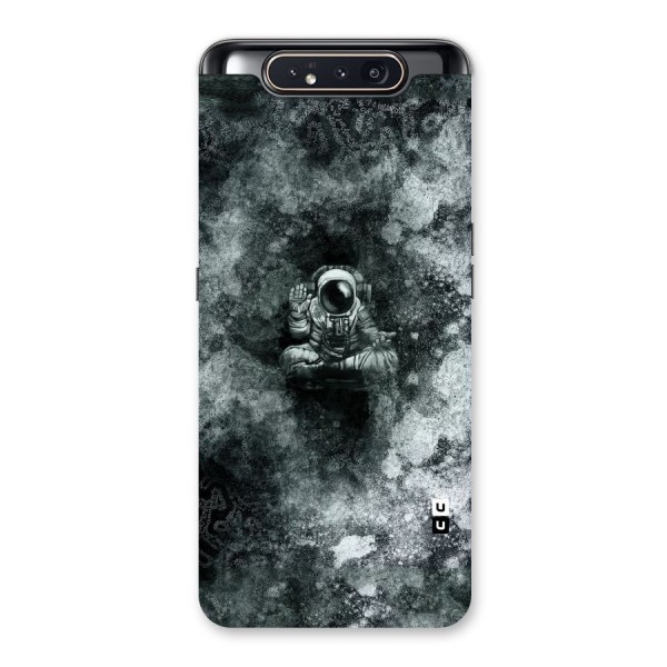 Meditating Spaceman Back Case for Galaxy A80