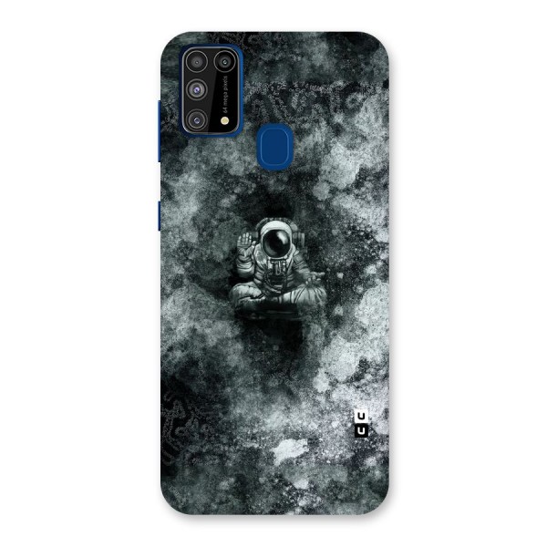 Meditating Spaceman Back Case for Galaxy F41