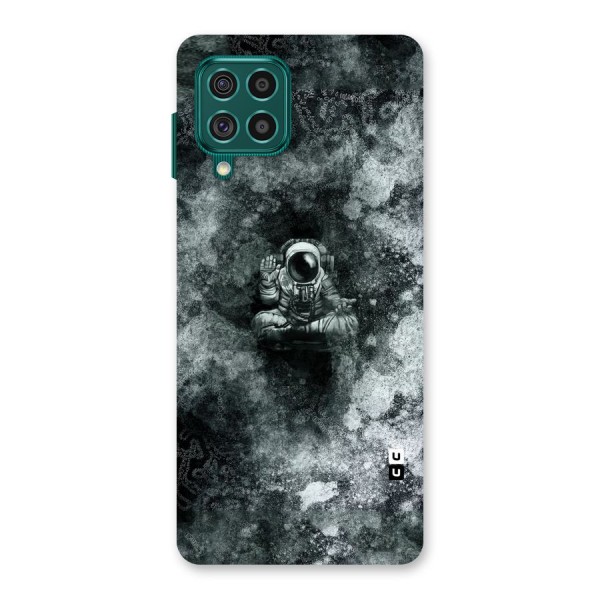 Meditating Spaceman Back Case for Galaxy F62