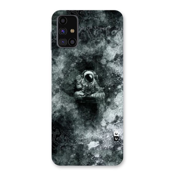 Meditating Spaceman Back Case for Galaxy M31s