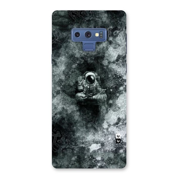 Meditating Spaceman Back Case for Galaxy Note 9