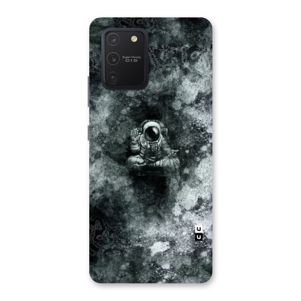 Meditating Spaceman Back Case for Galaxy S10 Lite