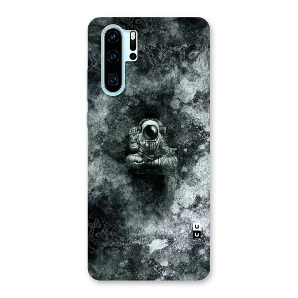 Meditating Spaceman Back Case for Huawei P30 Pro