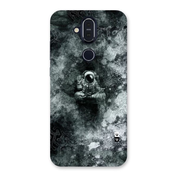 Meditating Spaceman Back Case for Nokia 8.1