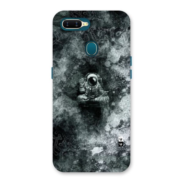 Meditating Spaceman Back Case for Oppo A12