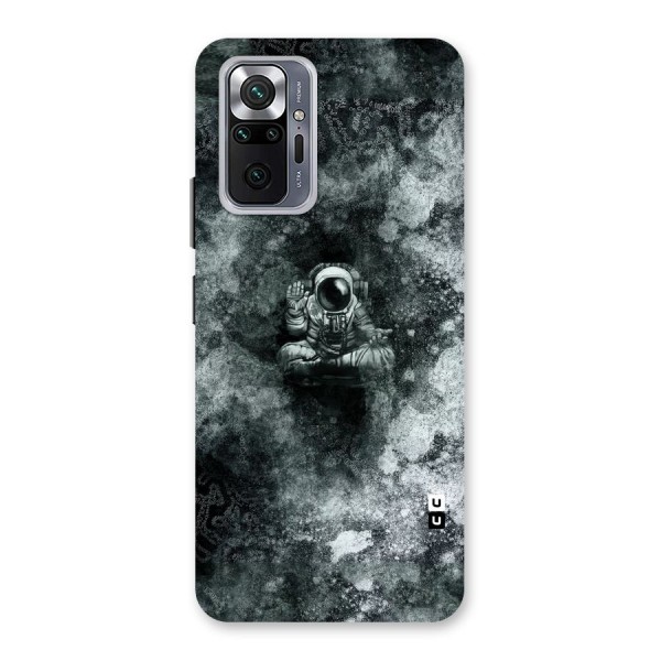 Meditating Spaceman Back Case for Redmi Note 10 Pro