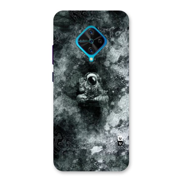 Meditating Spaceman Back Case for Vivo S1 Pro