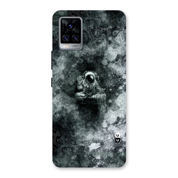 Meditating Spaceman Back Case for Vivo V20 Pro