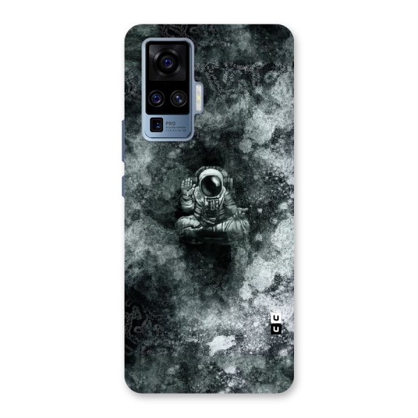 Meditating Spaceman Back Case for Vivo X50 Pro