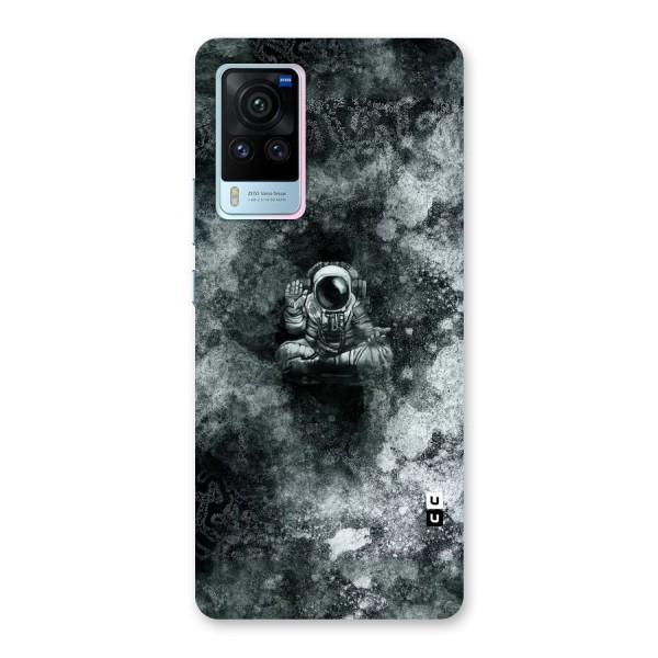 Meditating Spaceman Back Case for Vivo X60 Pro