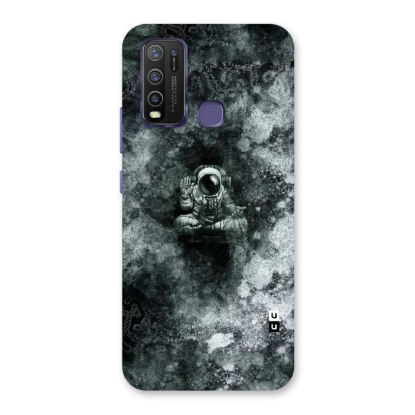 Meditating Spaceman Back Case for Vivo Y30