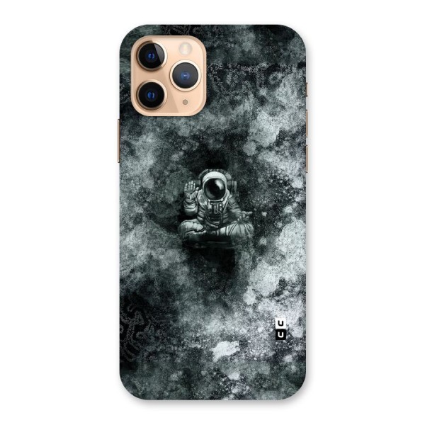 Meditating Spaceman Back Case for iPhone 11 Pro